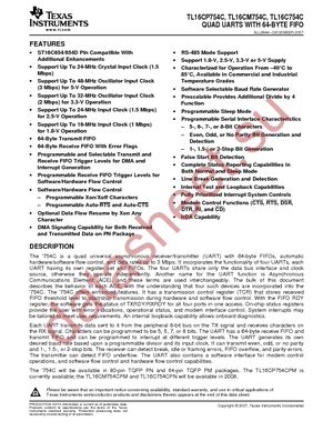 TL16CP754CPMR datasheet  